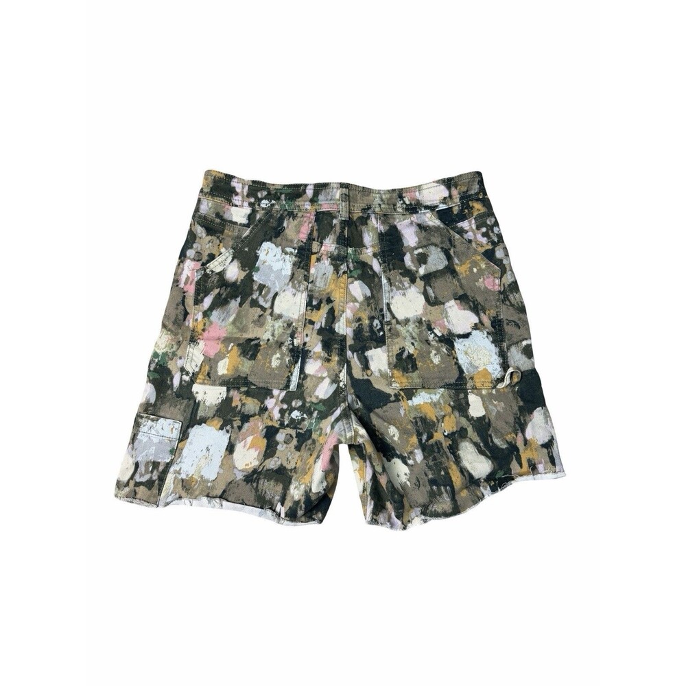Anthropologie Pilcro Ultra High Rise Relaxed Carpenter Cut Shorts Womens Size 30 - Picture 5 of 8